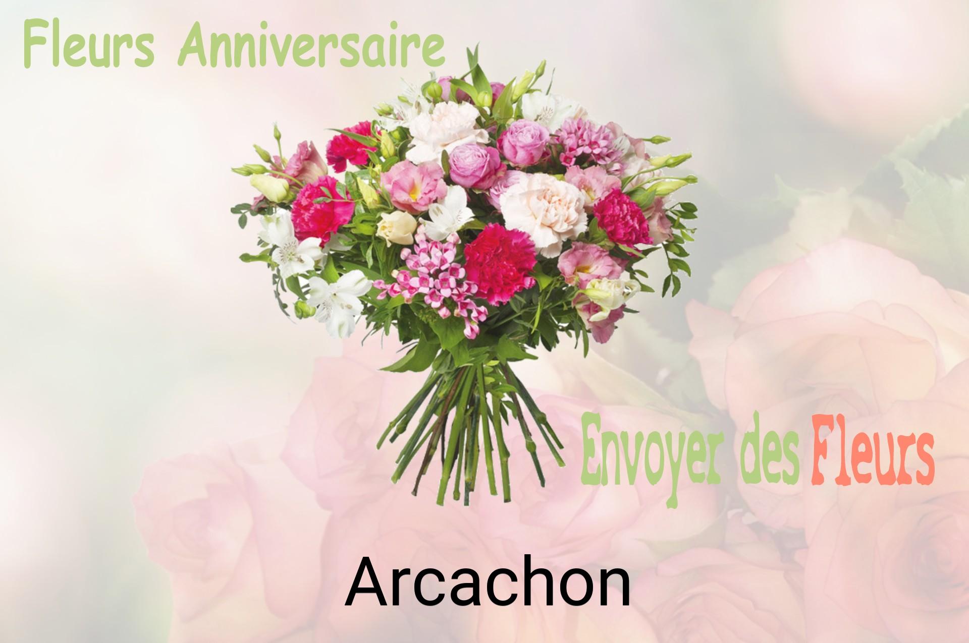 Bouquet de fleurs d’anniversaire livré à Arcachon