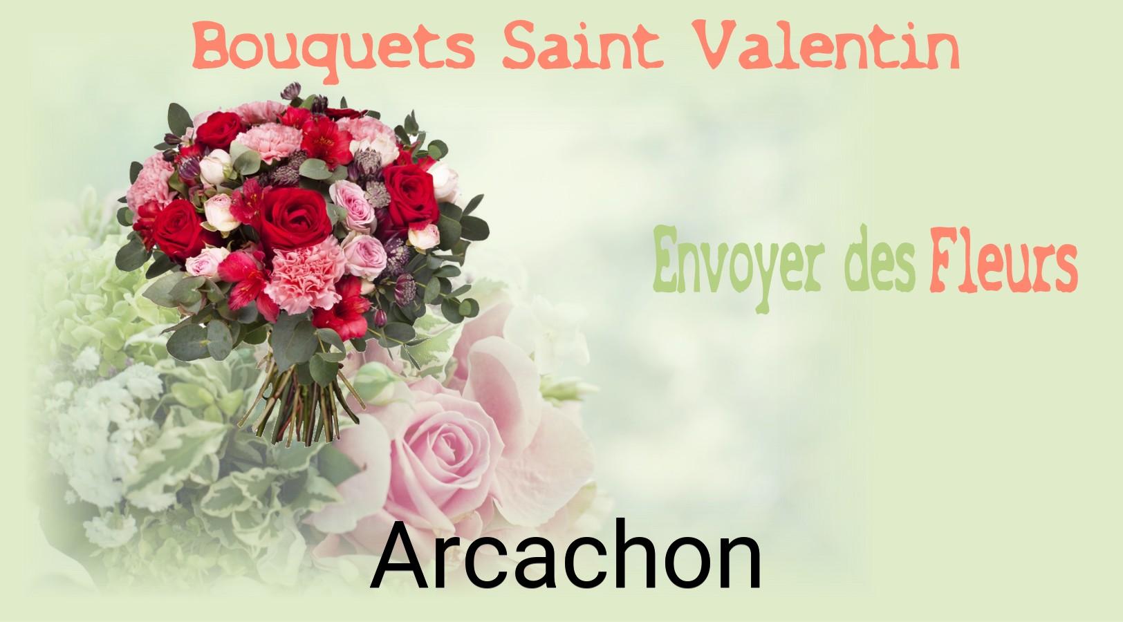Roses de Saint-Valentin livrées à Arcachon